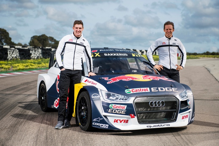 Mattias Ekström és Andreas Bakkerud